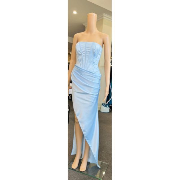 973 – QYN Penny Baby Blue Dress