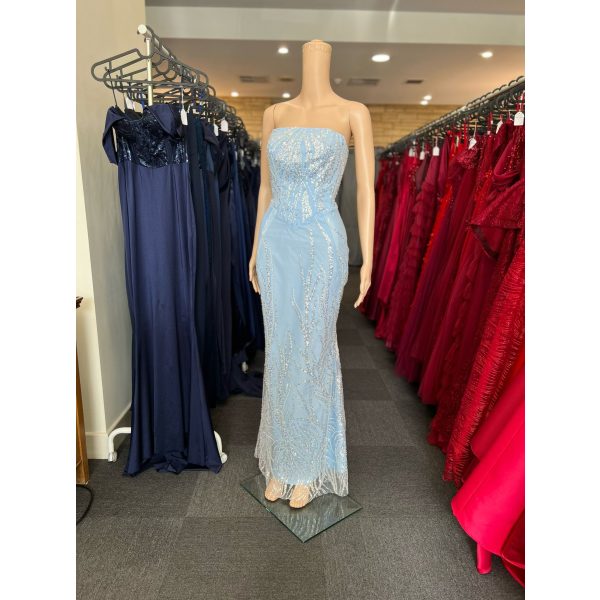 Q358 – QYN Kalani Baby Blue Dress