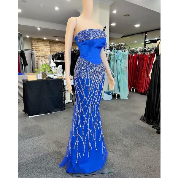Q367 – QYN Melissa Royal Blue Dress