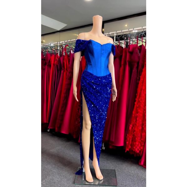 Q381 – QYN Avayah Royal Blue Dress
