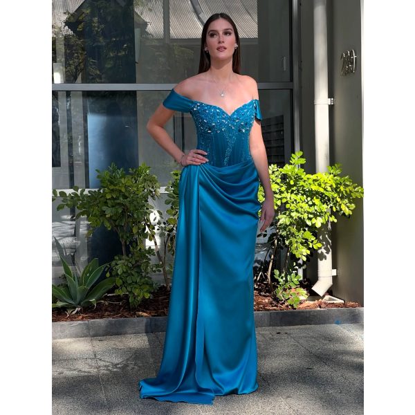 Y510 – QYN Zoe Priscilla Blue Gown