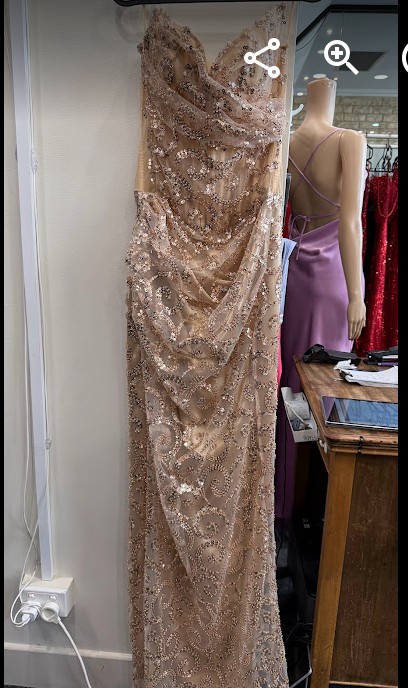 Y526 – QYN Maeve Daliah Gold Gown Y526 – QYN Maeve Daliah Gold Gown