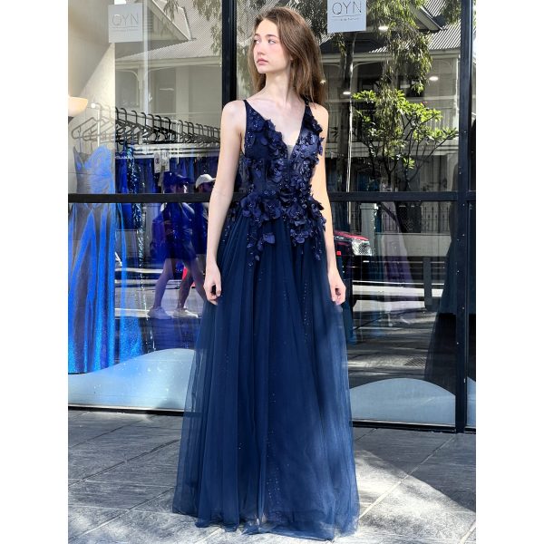 Y530 – QYN Lilith Imogen Blue Gown