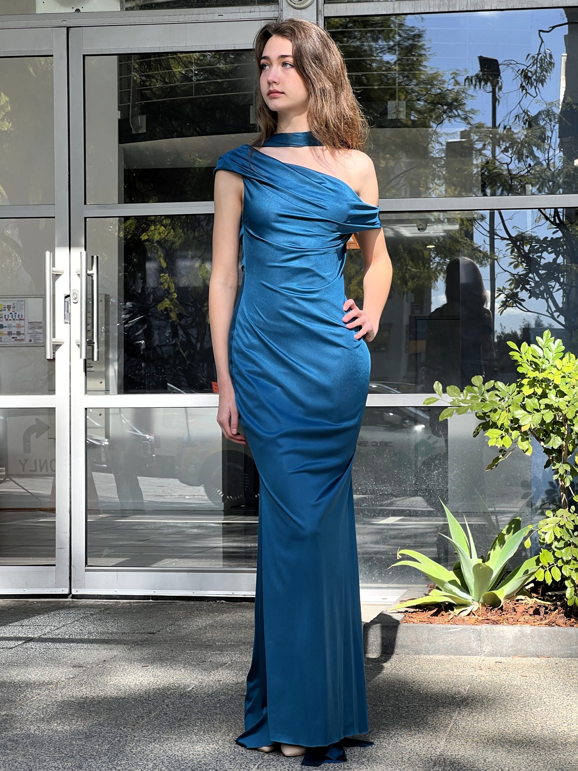 Y544 – QYN Vera Layne Blue Gown Y544 – QYN Vera Layne Blue Gown