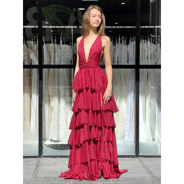 Y567 - QYN Ava Karsyn Red Gown