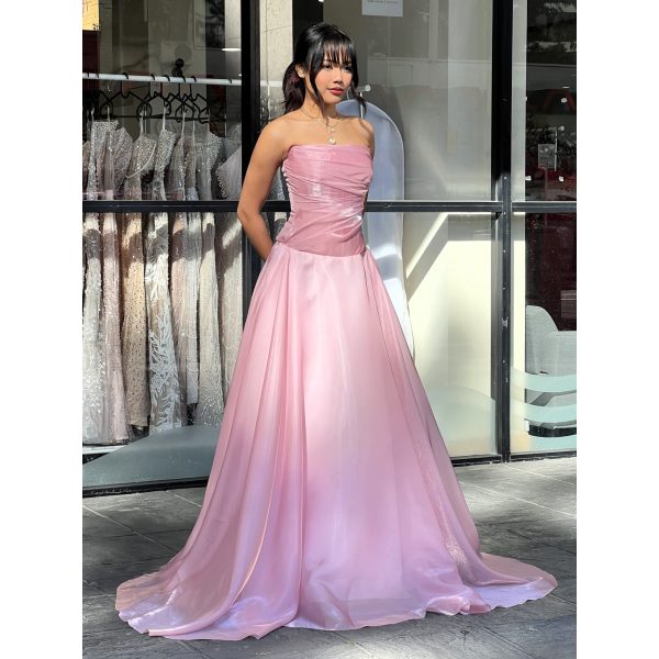 Y575 – QYN Angelique Rose Pink Gown