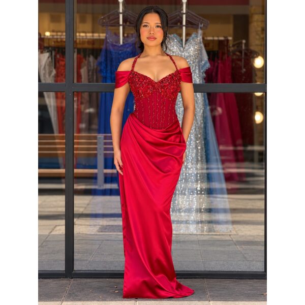 Y590 - QYN Briella Dream Red Gown
