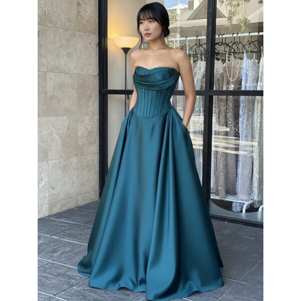 Y664 - QYN Nicolette Blaire Blue Gown