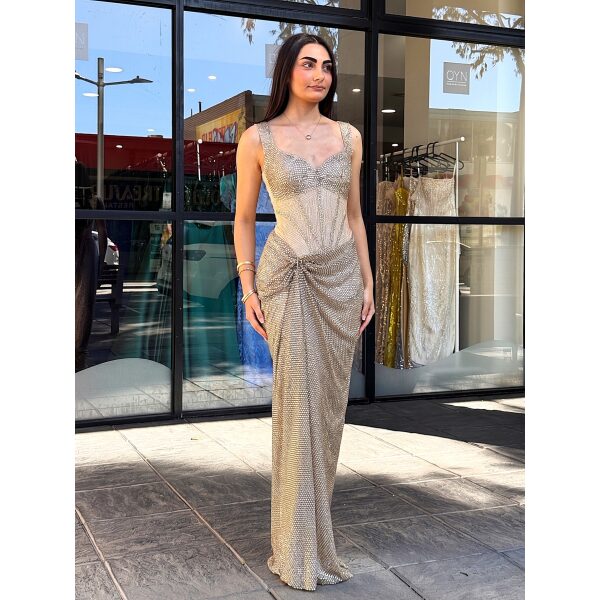 Y690 – QYN Nastasia Maree Gold gown
