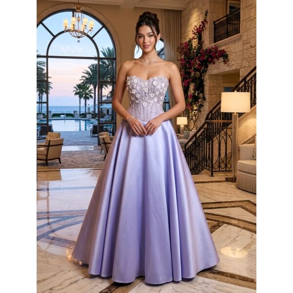 Y703 - QYN Hilary Mija Violet Gown