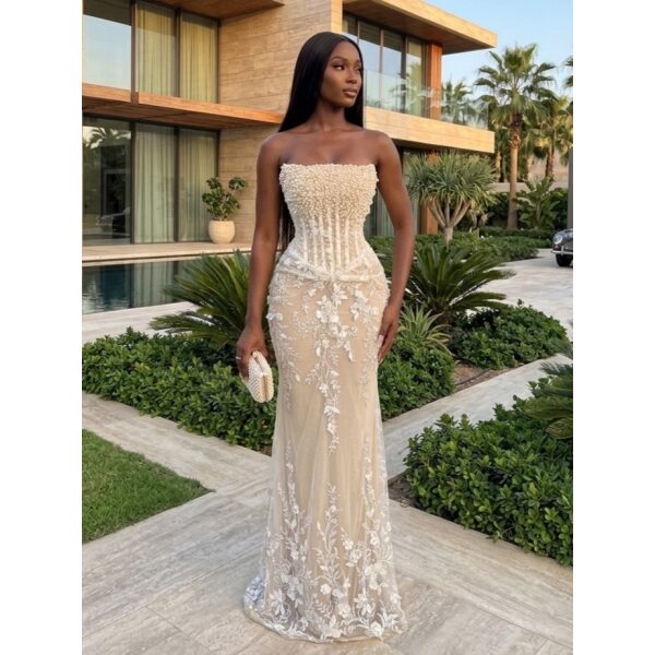 Y722 - QYN Dacia Heaven Ivory Gown