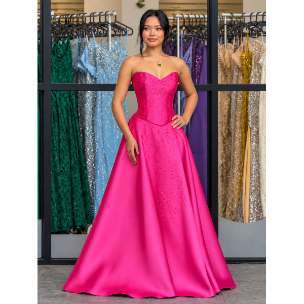 Y770 – QYN Marika Alice Pink Gown